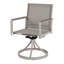 Chaises de patio pivotantes