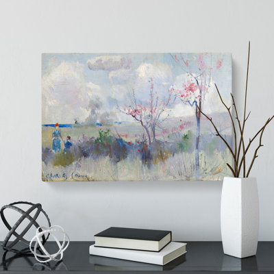 Herrick's Blossoms by Charles Conder - Wrapped Canvas Painting