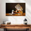 Jeu sur papier et impression sur toile-585155495