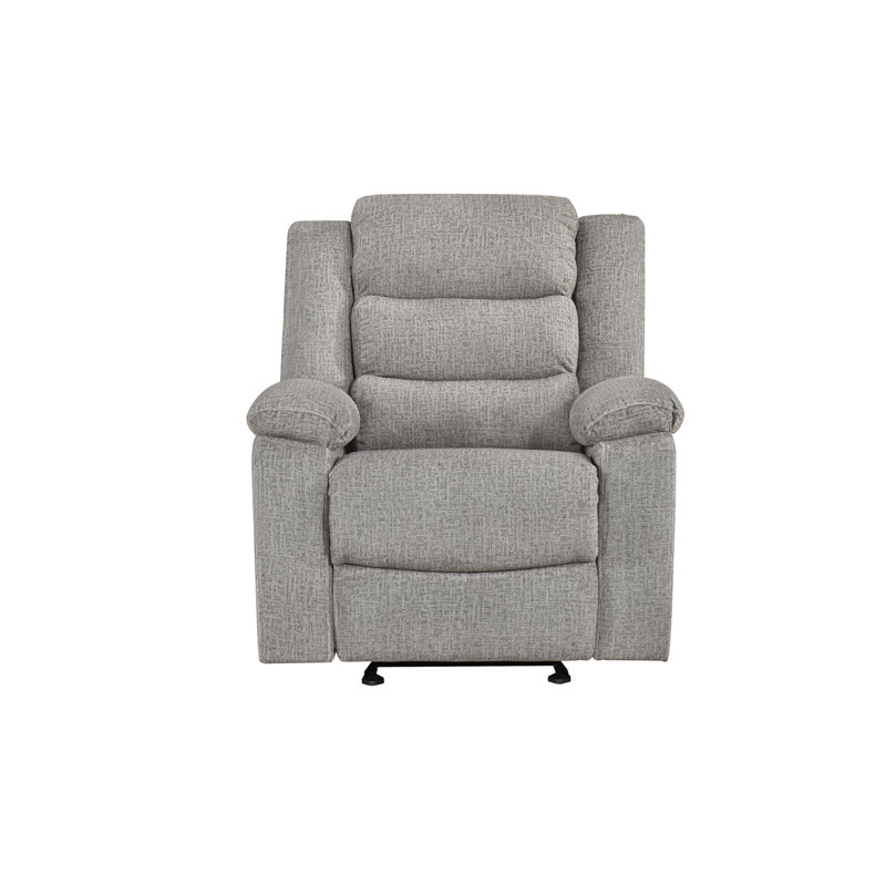 Fauteuil inclinable oscillant, brun-gris, Brown-Grey