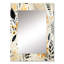 Urban Bohemian Ferns Pattern - Floral Mirror Wall Decor-1328529593