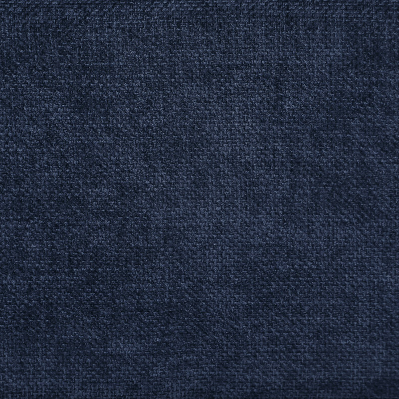 Amiyiah 142 Inch Upholstered L-shaped Soft Cloud Couch Sectional With Ottoman, Dark Blue Polyester, Dark Blue Polyester
