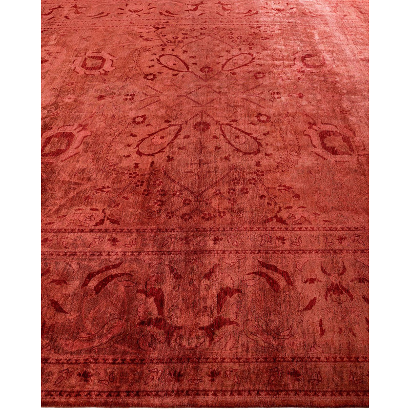 Dandra One-of-a-Kind 9' 1" X 11' 8" Hand Knotted Area Rug