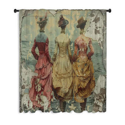 Percie Sheer Curtain Single Panel