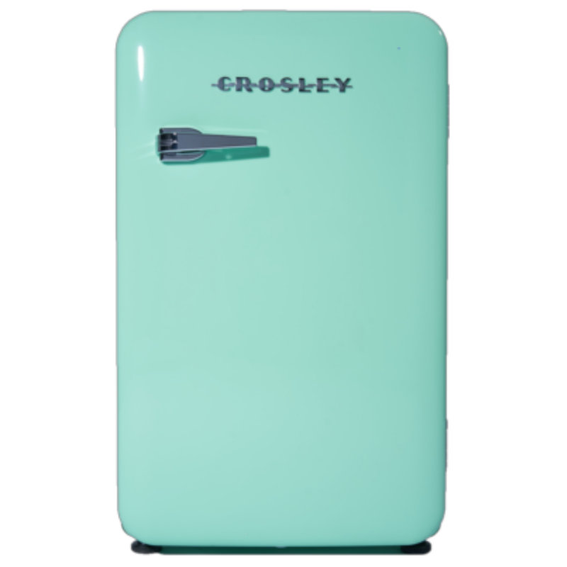 Crosley 3.2 Cuft 1-door Retro Compact Refrigerator, Green