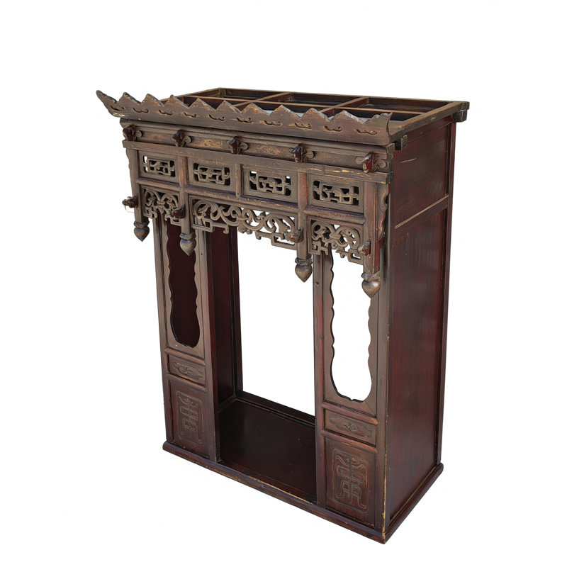 Early 19th Century Hand-Carved Altar Shrine