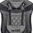 Hernansofa Adjustable Reclining Ergonomic Faux Leather Swiveling Floor Game Chair with Footrest-58191278