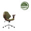 Barri Faux Leather Mid-Century Office Chair-372536406