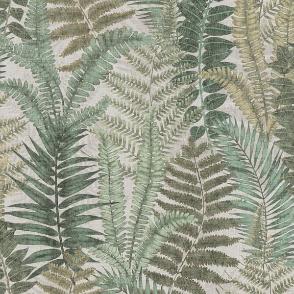 Galerie Flourish Green Tree Leaf Wallpaper FL61119, Green
