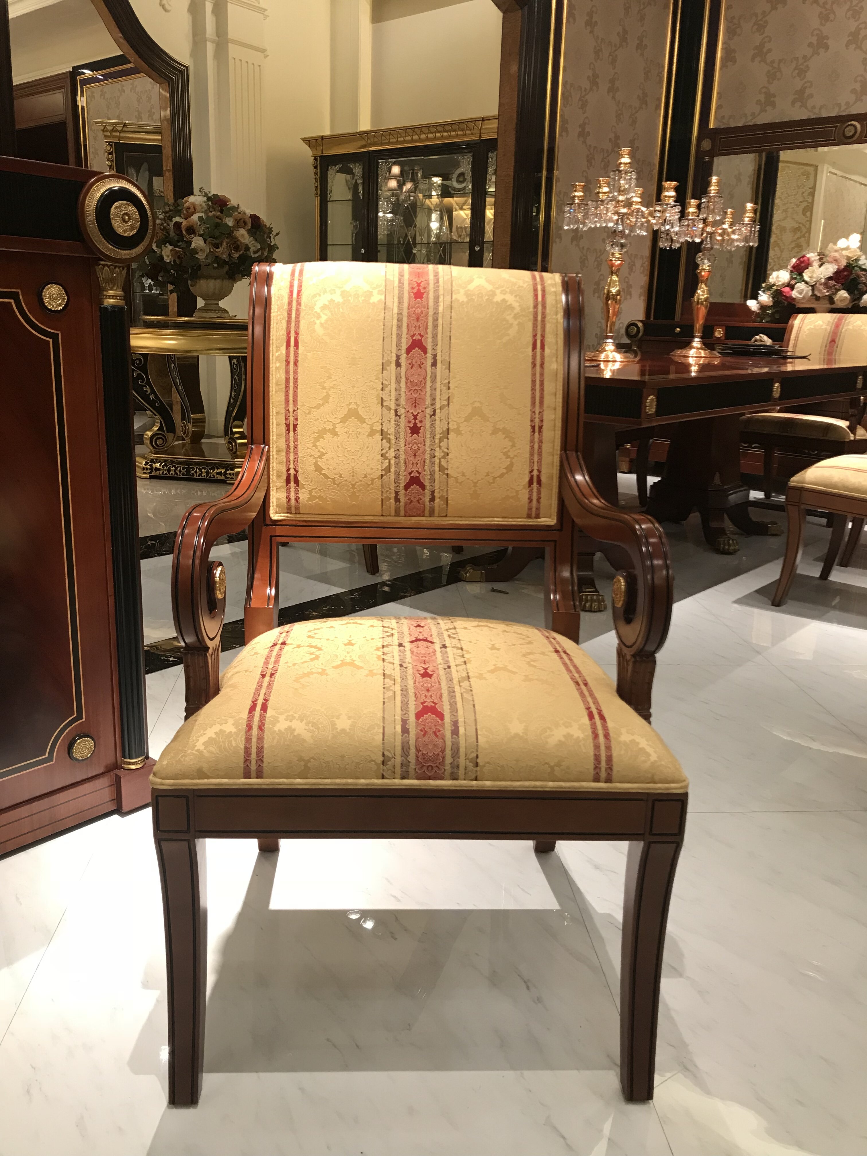 Pair of Vintage Louis XVI Chairs - Park + Eighth