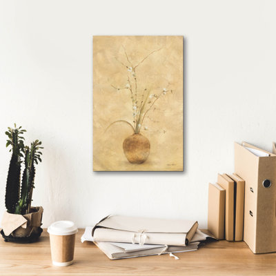 Red Barrel Studio® «Flowering Plum». par Cheri Blum, art mural sur toile