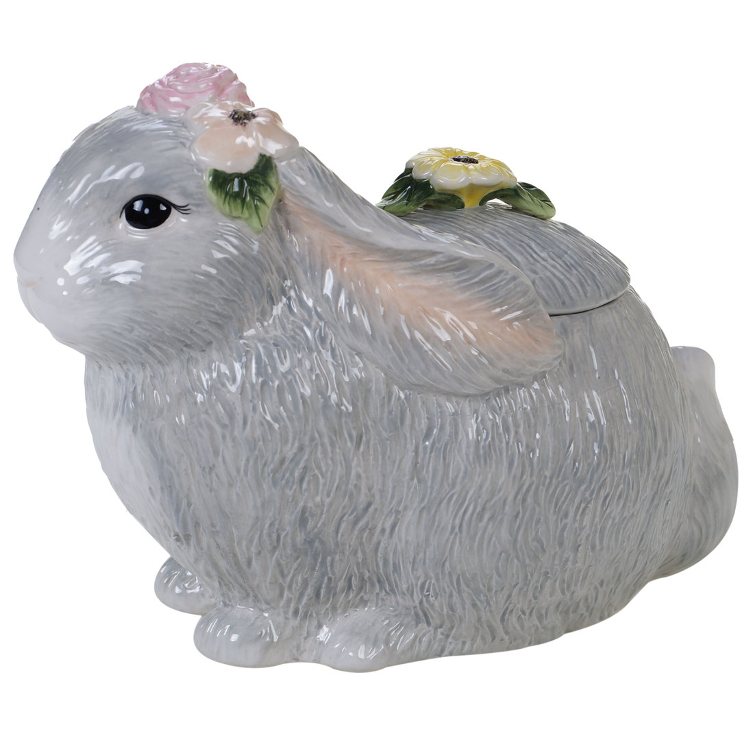 Certified International Sweet Bunny 3-D Bunny Cookie Jar Certified International
