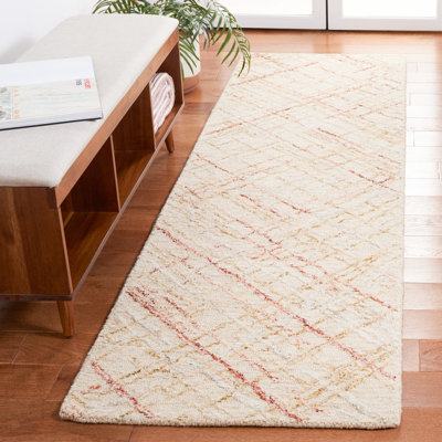 Menendez Hand Woven Abstract Area Rug 