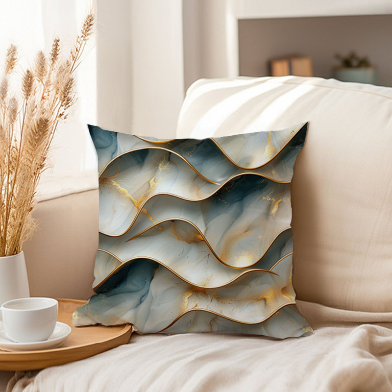 Abstract Dreams III Waves Modern, 20"H x 20"W