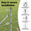 Galvanised Steel Border Fencing-1002326897-1002326898