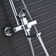 Juno Odele Wall-Mounted Shower Set with Handheld Shower and Thermostatic Mixer