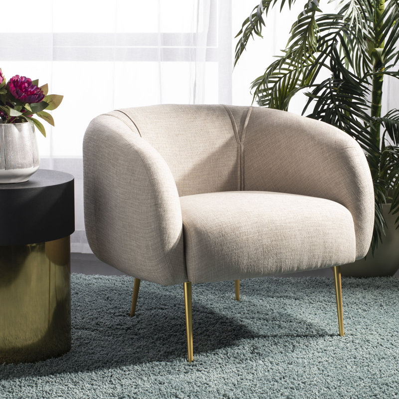 Fauteuil l 33 po Alena, Mélange de polyester gruau