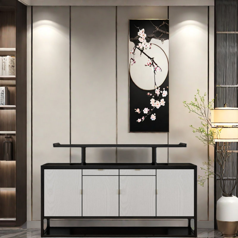 Armoire de véranda moderne à décoration simple