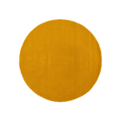 Solid Colour Wool Hand Woven Area Rug