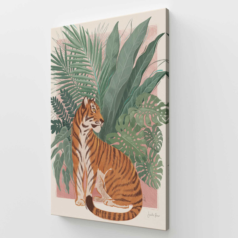 Jungle Majesty, grande impression sur toile, H 54 po x l 36 po