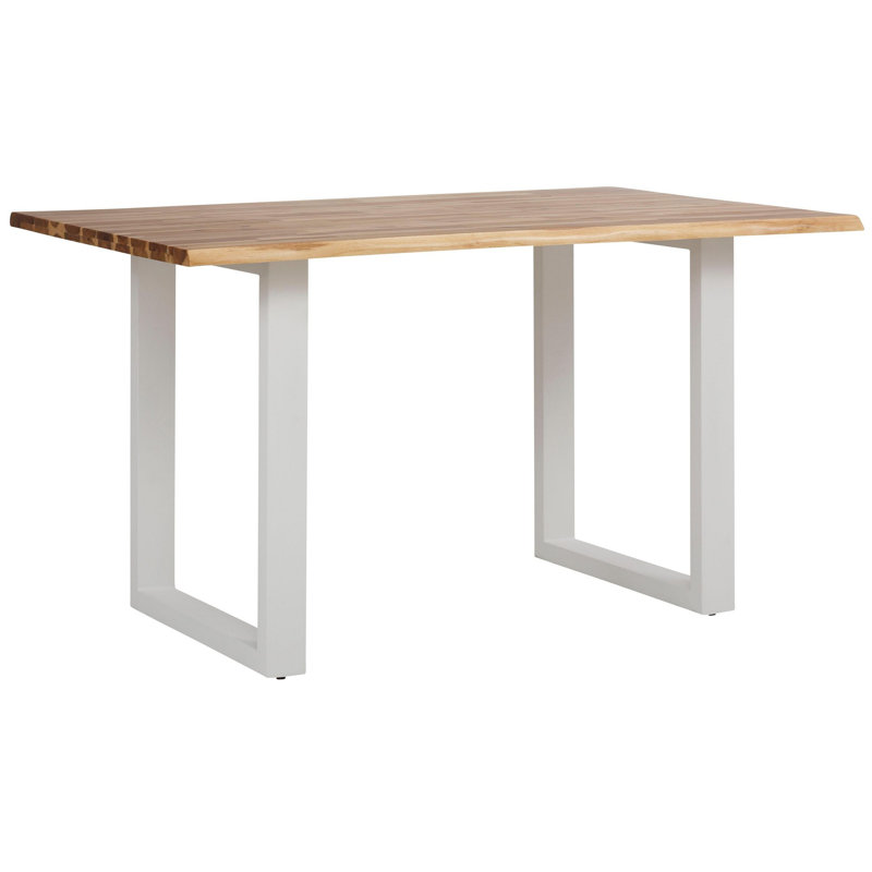 Sites Rectangular Dining Table, White, H76 x L140 x W85cm