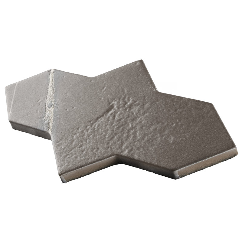 Istanbul Shield Checker 4-3/4 In. X 8-1/4 In. Porcelain Floor And Wall Tile Kit