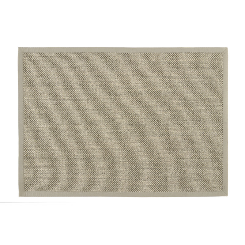 Haugen Solid Colour Jute / Sisal Hand Braided Area Rug, Runner 67 x 200cm