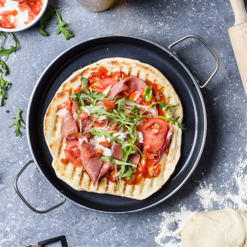 GreenPan Essentials Aluminium Non-Stick 28cm Round Griddle Pan