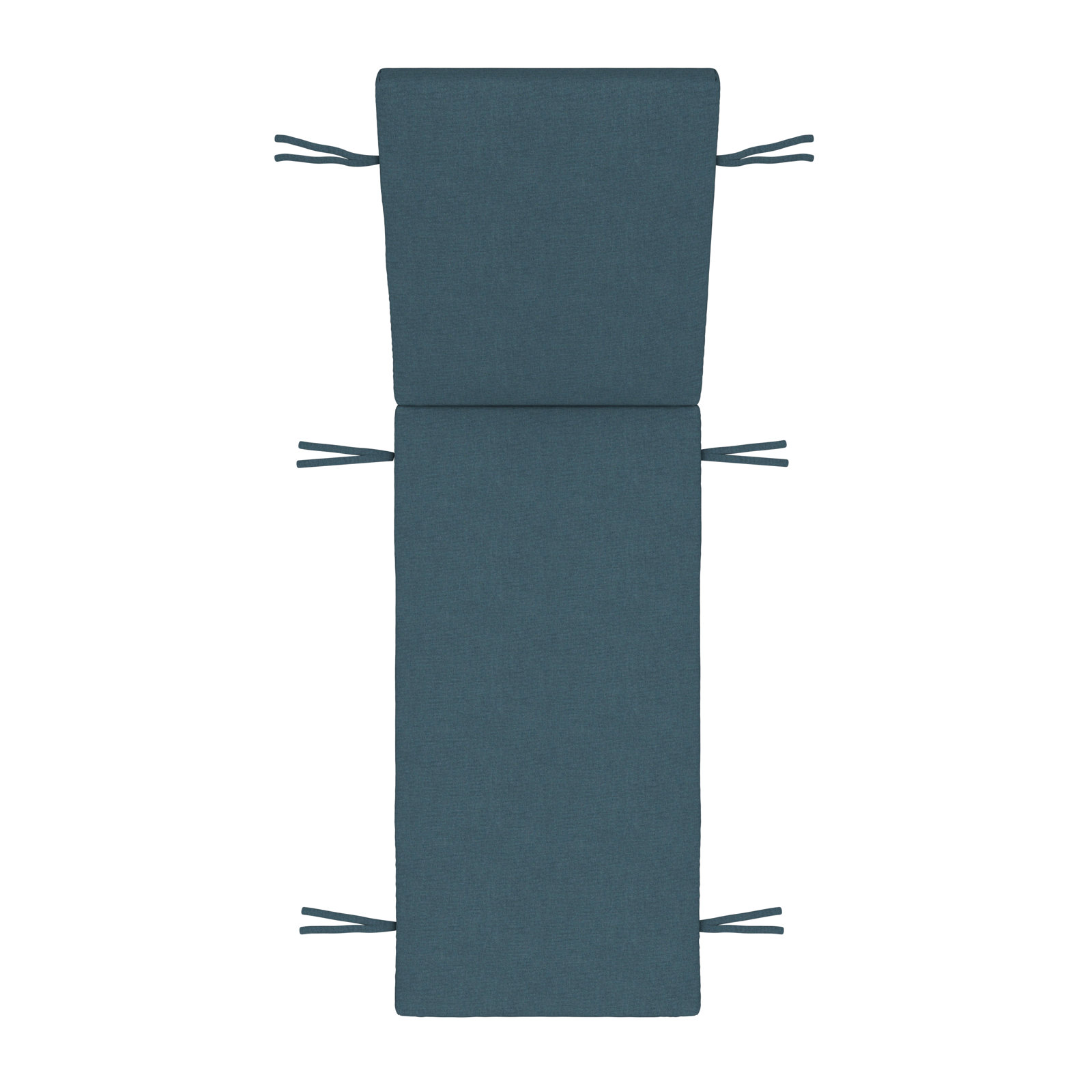 Lani Sunbrella Outdoor Chaise Lounge Cushion, 25" W x 79" D, Sunbrella Play Lagoon