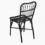 Ensemble de 2 chaises d'extérieur en osier de patio en osier pour terrasse, piscine, jardin-277736872