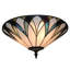 Plafonnier encastré 3 lumières en verre Tiffany-54559051