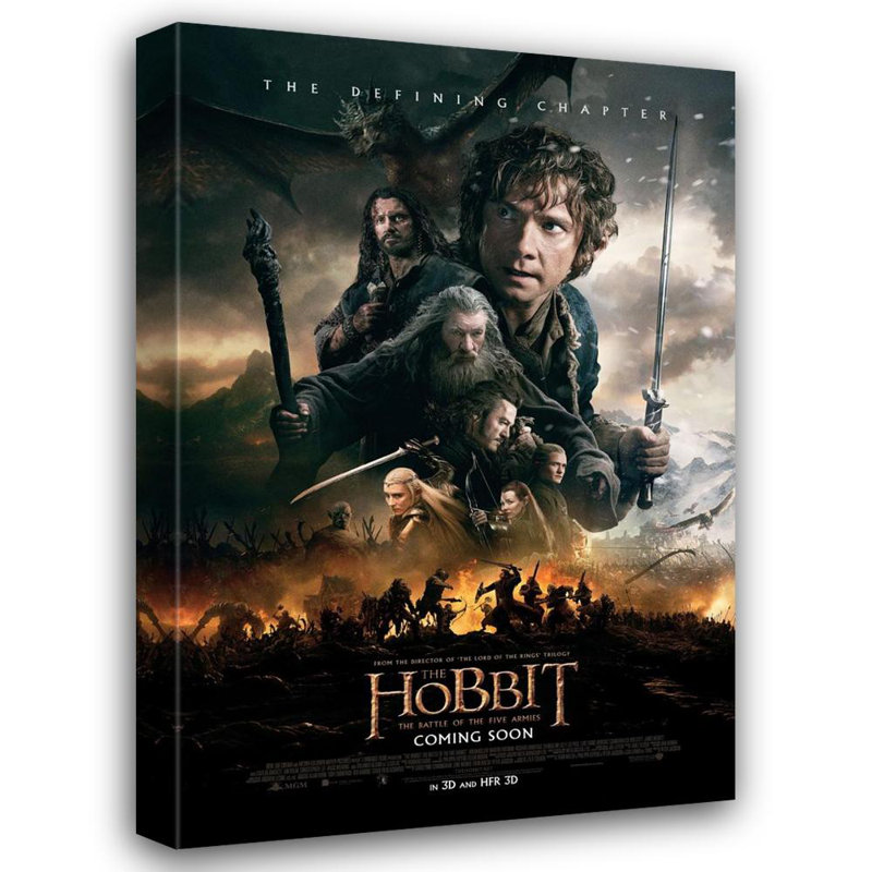 The Hobbit, H 48 po x l 32 po