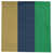 Doré / bleu / vert