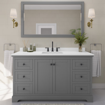Avery Single Bathroom Vanity with Top
