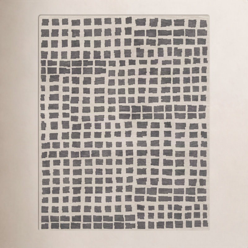 Rudy Hand Tufted Wool Indoor Rug, Rectangle 7'9" x 9'9"