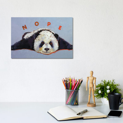 Nope by Michael Creese - Wrapped Canvas Painting