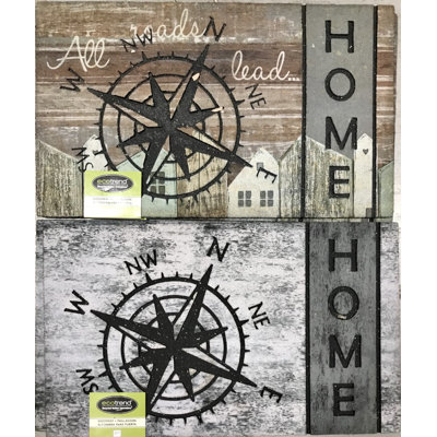 Paillasson d’extérieur antidérapant 30 "x 18" Compass Home