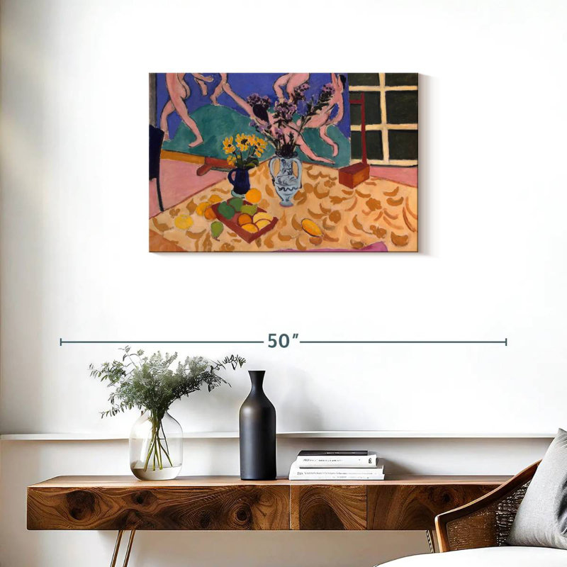 Harnek Still Life With The Dance, H 20 po x l 30 po