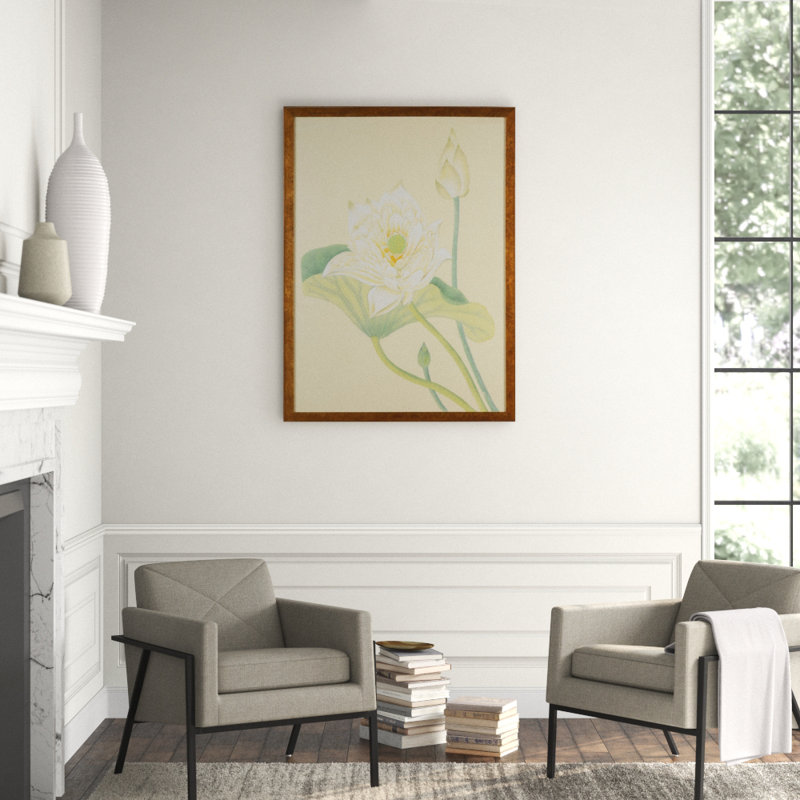 Lotus Panel Print