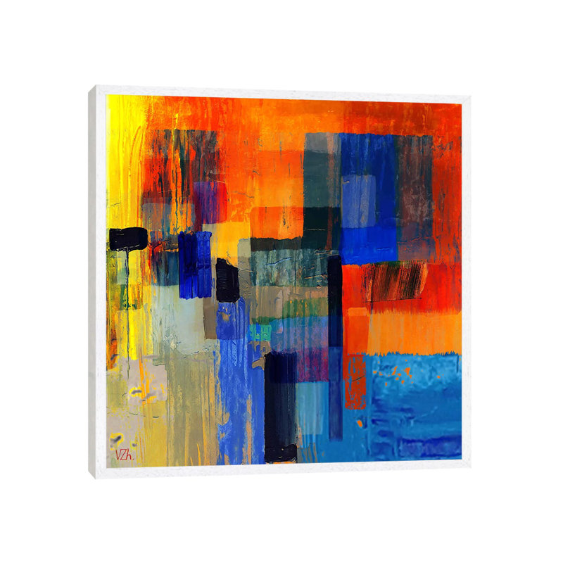 Temporary Transition by Vera Zhukova - Gallery-Wrapped Canvas Giclée on Canvas, White Floater Frame, 66.04 cm H x 66.04 cm W