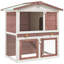 Melina Weather Resistant Rabbit Hutch-1054560328