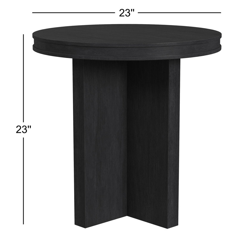Table de bout Southampton, Noir, noir, noir, noir