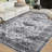 Vintage Machine Washable Rugs Oriental Floral Non-Slip Rug for Living Room Bedroom Nursery Dining Table Bedside Decor-1149771490