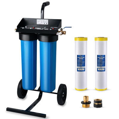 iSpring Spotless Car Wash System with Bypass Valve, Deionized Water System for Car Wash WGB22BD-BP
