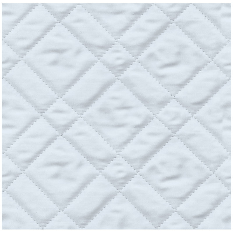 Emma Coverlet, Ice Blue, Twin Coverlet