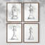 Chess Room Study I, ensemble de 4 encadrés-1529491038-1529491037