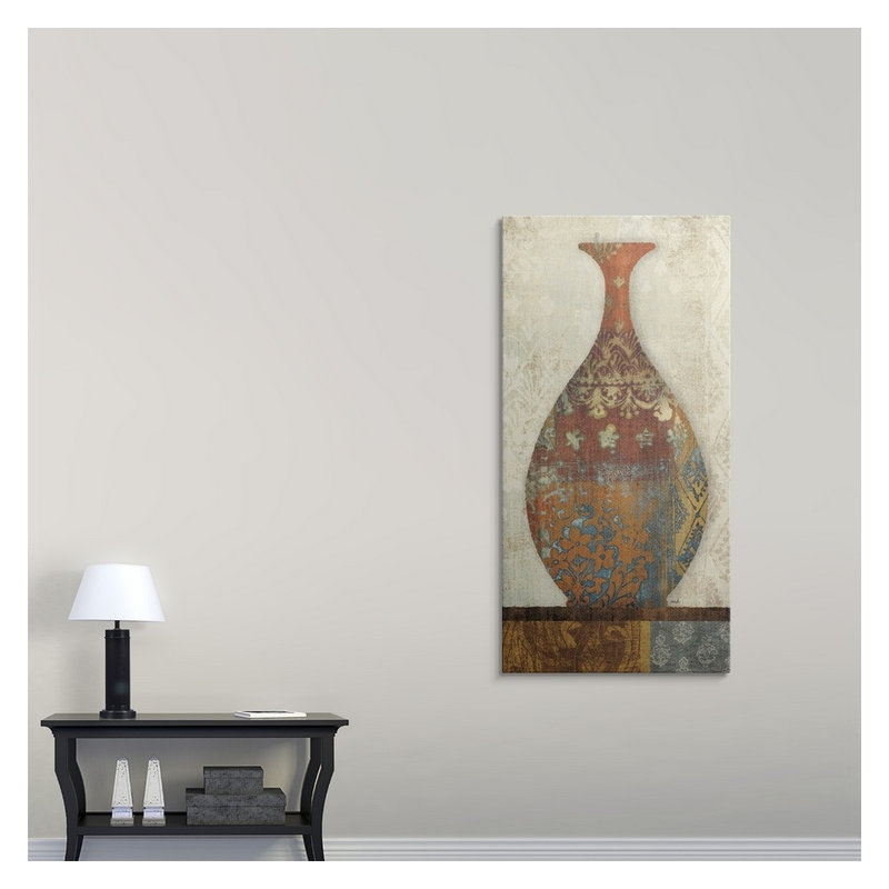 « ii », impression Indian Vessel, H 60 po x l 30 po x P 1,5 po, Toile