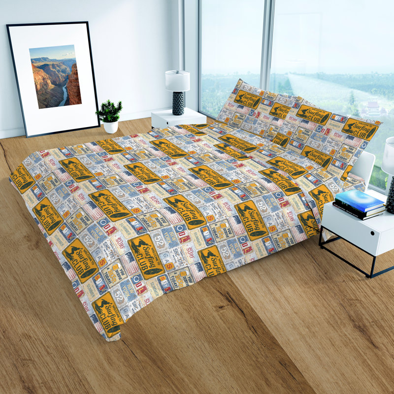 Vintage Cotton Duvet Cover Set Set