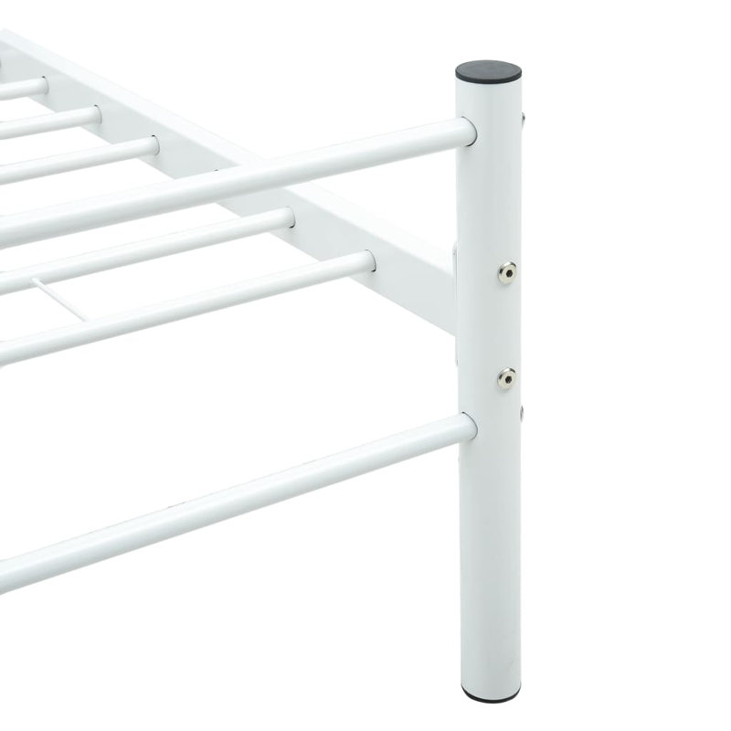 Structure de lit vidaXL, Gris, 35,4 po x 78,7 po