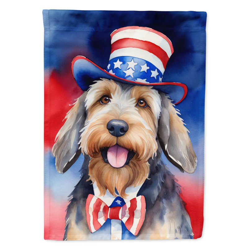 Drapeau patriotique du jardin américain, Chien à loutre